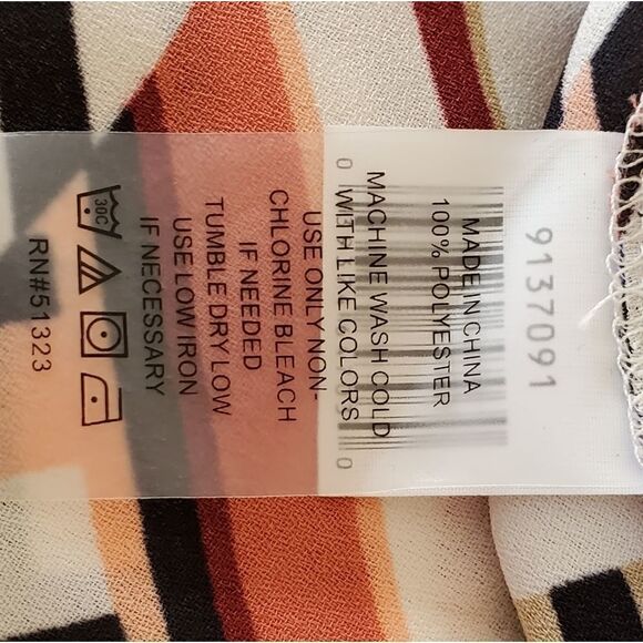 Vince Camuto Kenya Loose Fit High Low Tank XS S M - Picture 5 of 6